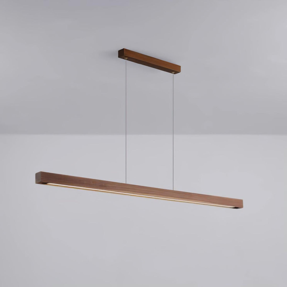 Linear Wooden Pendant Light Pendant light