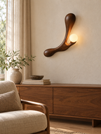 Liora Drift Wood Wall Lamp