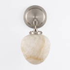 Locket Alabaster Wall Sconce