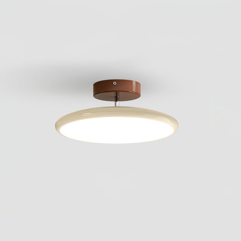 Lola Adjustable Ceiling Lamp ? 11.8″ x H 3.5″ / Beige / Warm Light Ceiling lamp