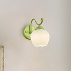 Lomance Lily Wall Lamp ? 10.2″ x H 9.8″/ Dia 26cm x H 25cm / Green Wall lamp
