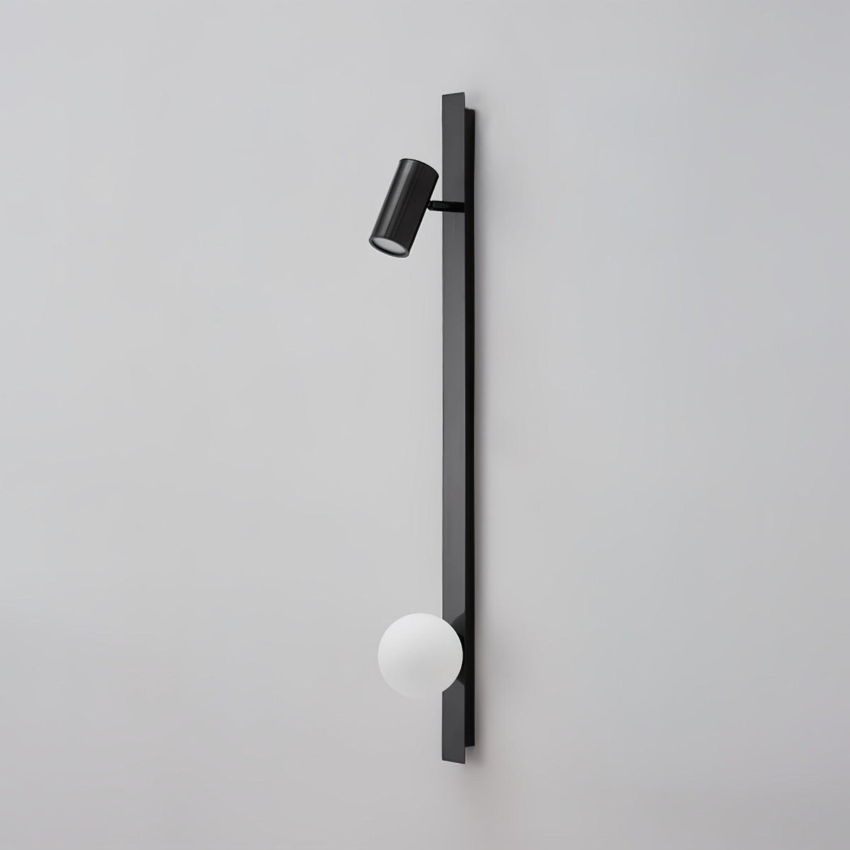 Long Arm Wall Light W 3.9″ x H 31.5″ / W 10cm x H 80cm / Black Wall lamp