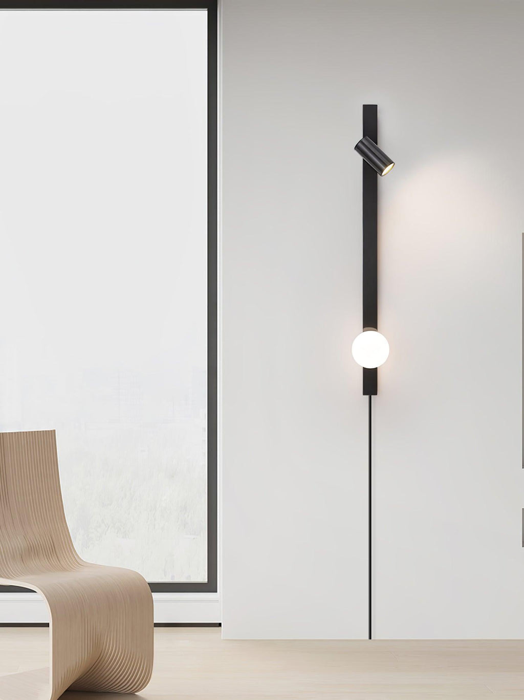 Long Arm Plug-in Wall Light Wall lamp