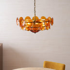 Solaris Disc Murano Chandelier