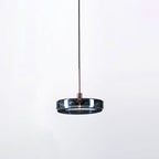 Lucri Pendant Light ∅ 11″ x H 2.8″ / Dia 28cm x H 7cm / Blue Pendant light