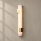 Lumen Bar Alabaster Wall Sconce