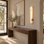 Lumen Bar Alabaster Wall Sconce