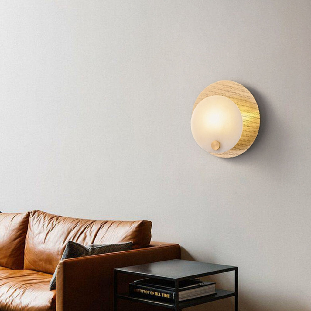 Lumen Alabaster Wall Light