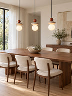 Lumi Travertine Pendant Light