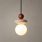 Lumi Travertine Pendant Light