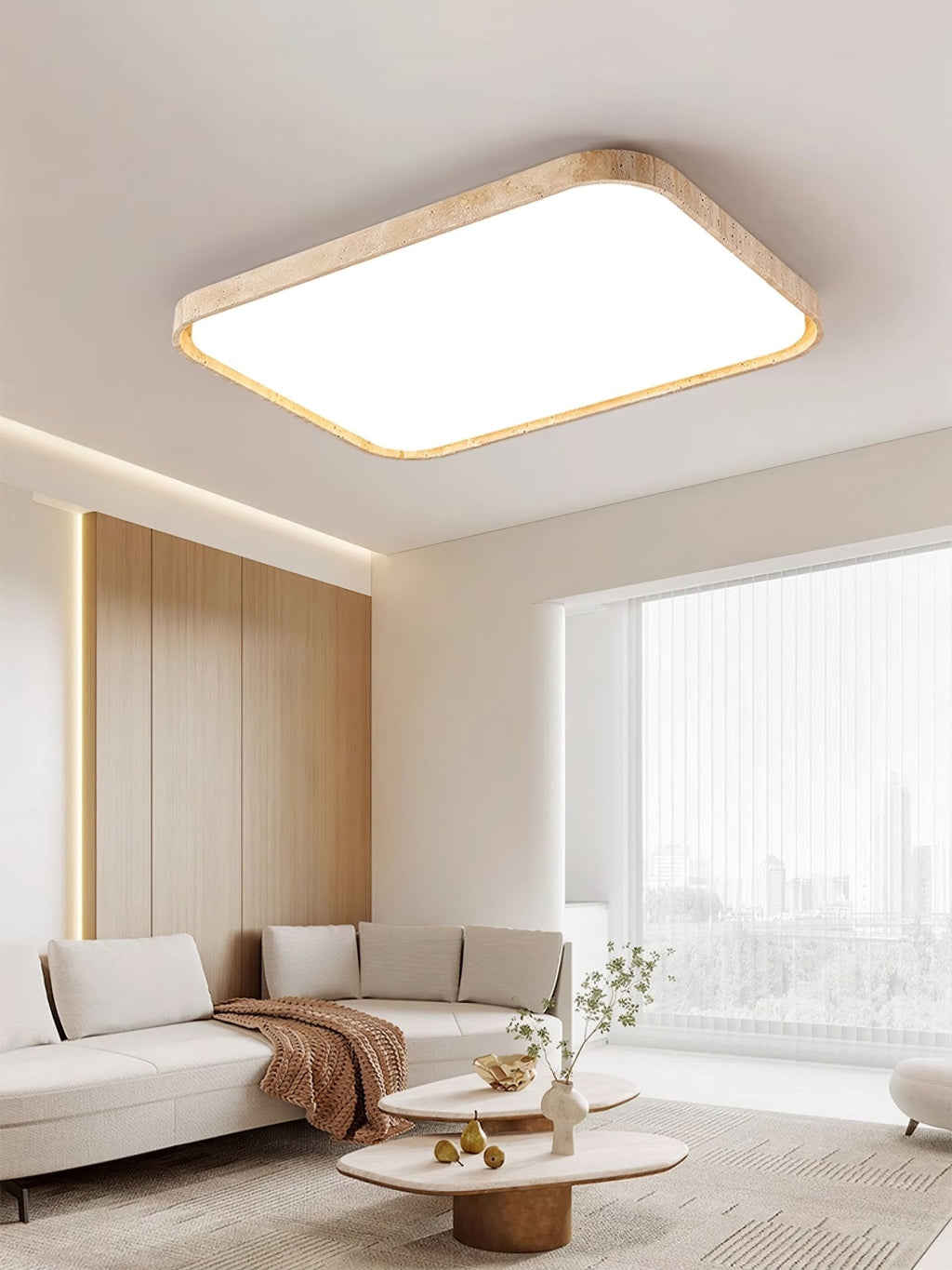 Lumo Stone Ceiling Light