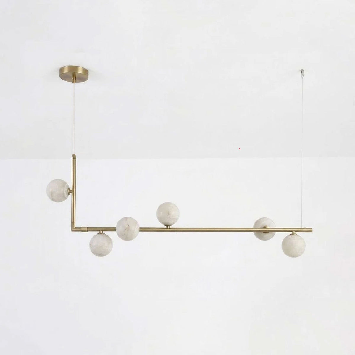 Lunara Alabaster Orb Chandelier
