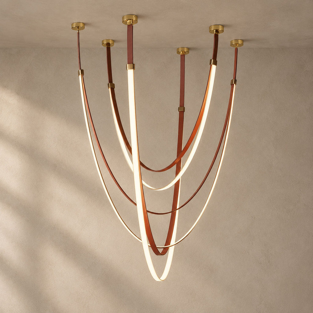 Lunara Strap Chandelier