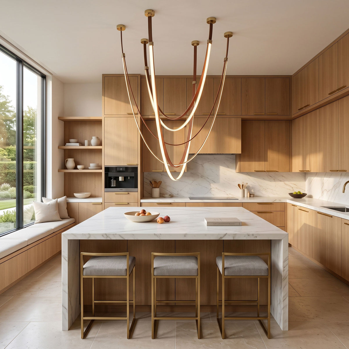 Lunara Strap Chandelier