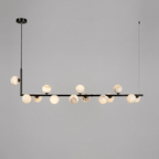 Lunara Alabaster Orb Chandelier