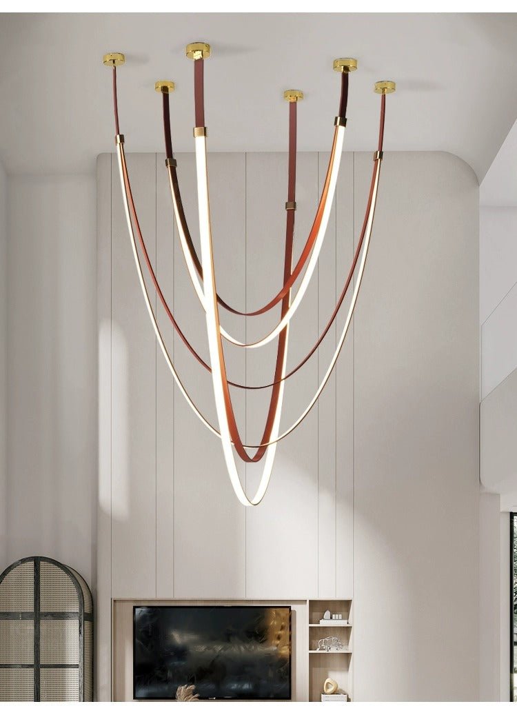 Lunara Strap Chandelier