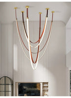Lunara Strap Chandelier