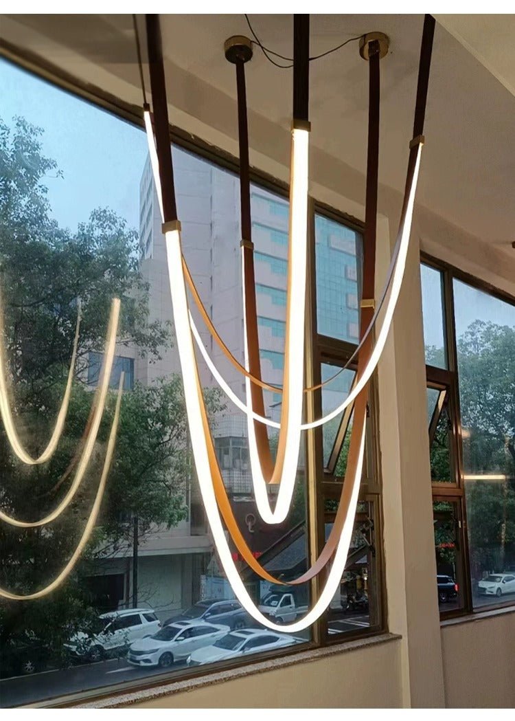 Lunara Strap Chandelier