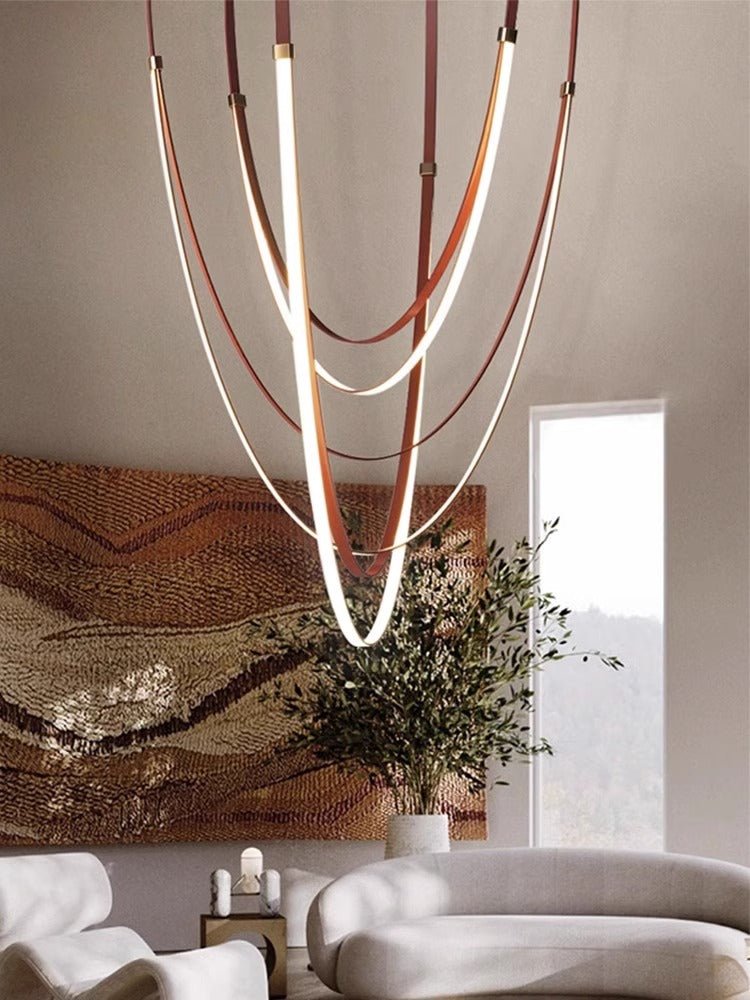 Lunara Strap Chandelier