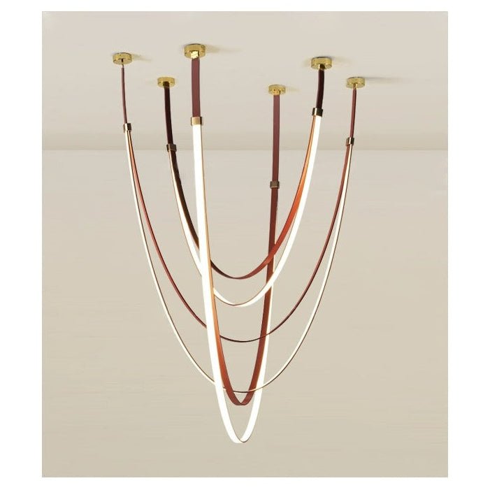 Lunara Strap Chandelier