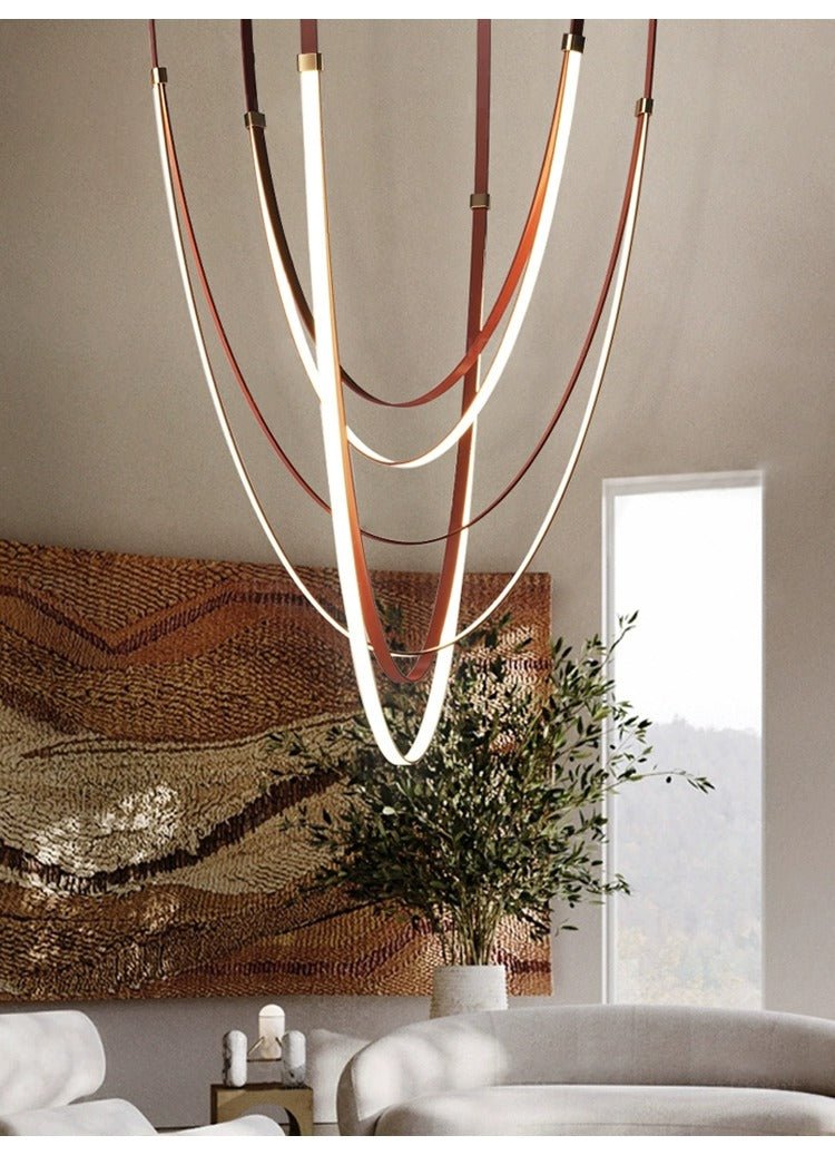 Lunara Strap Chandelier