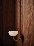 Lunaris Duo Alabaster Pendant Lamp