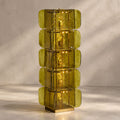 Lush Glass Tower Floor Lamp