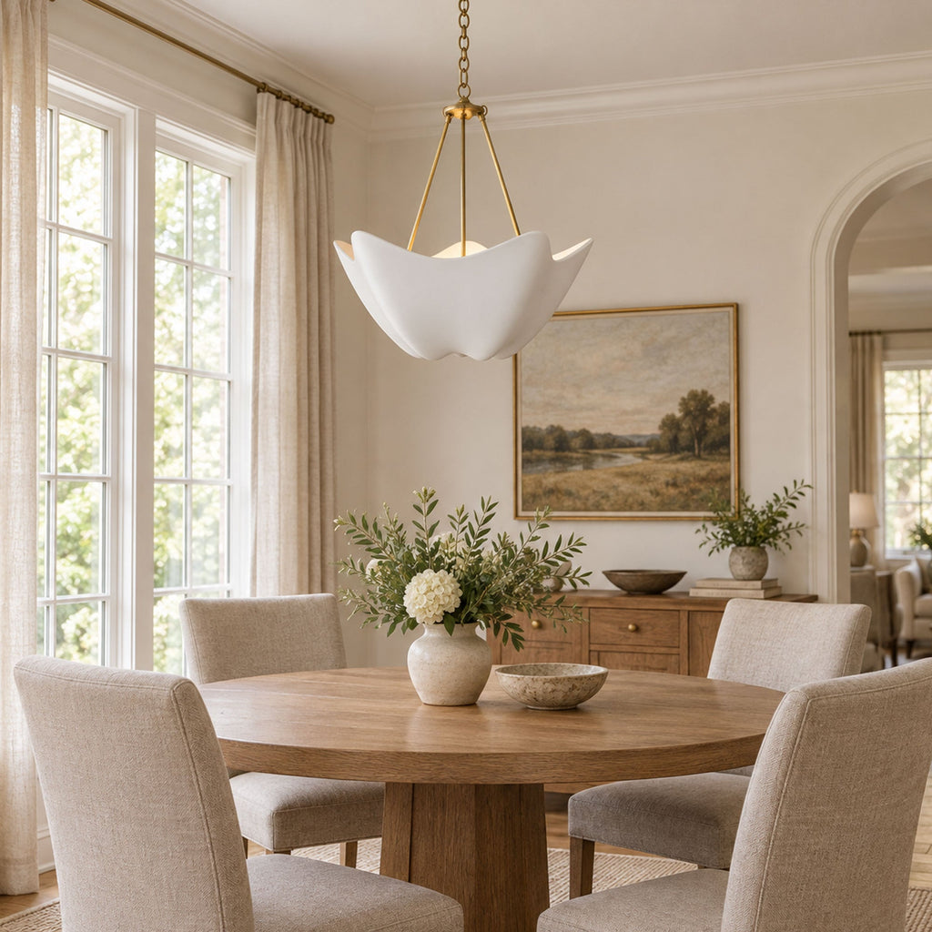 Luvonea Plaster Chandelier