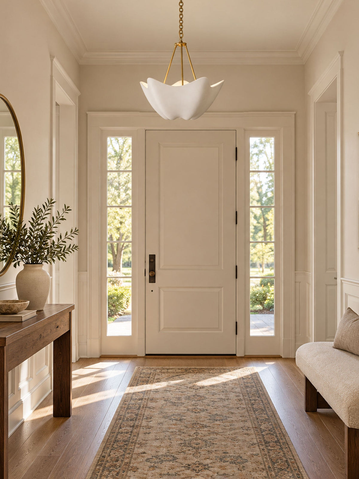 Luvonea Plaster Chandelier
