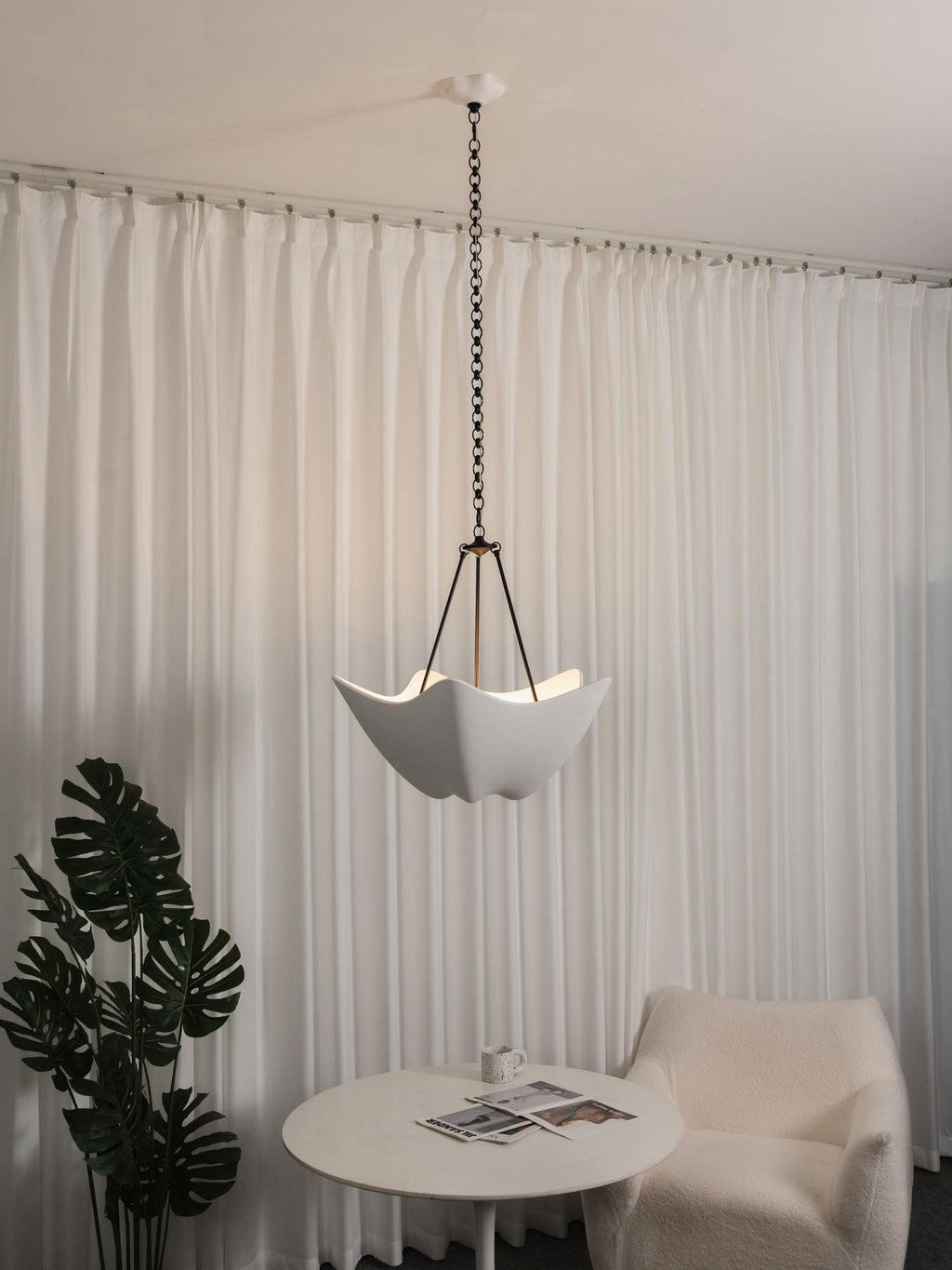 Luvonea Plaster Chandelier