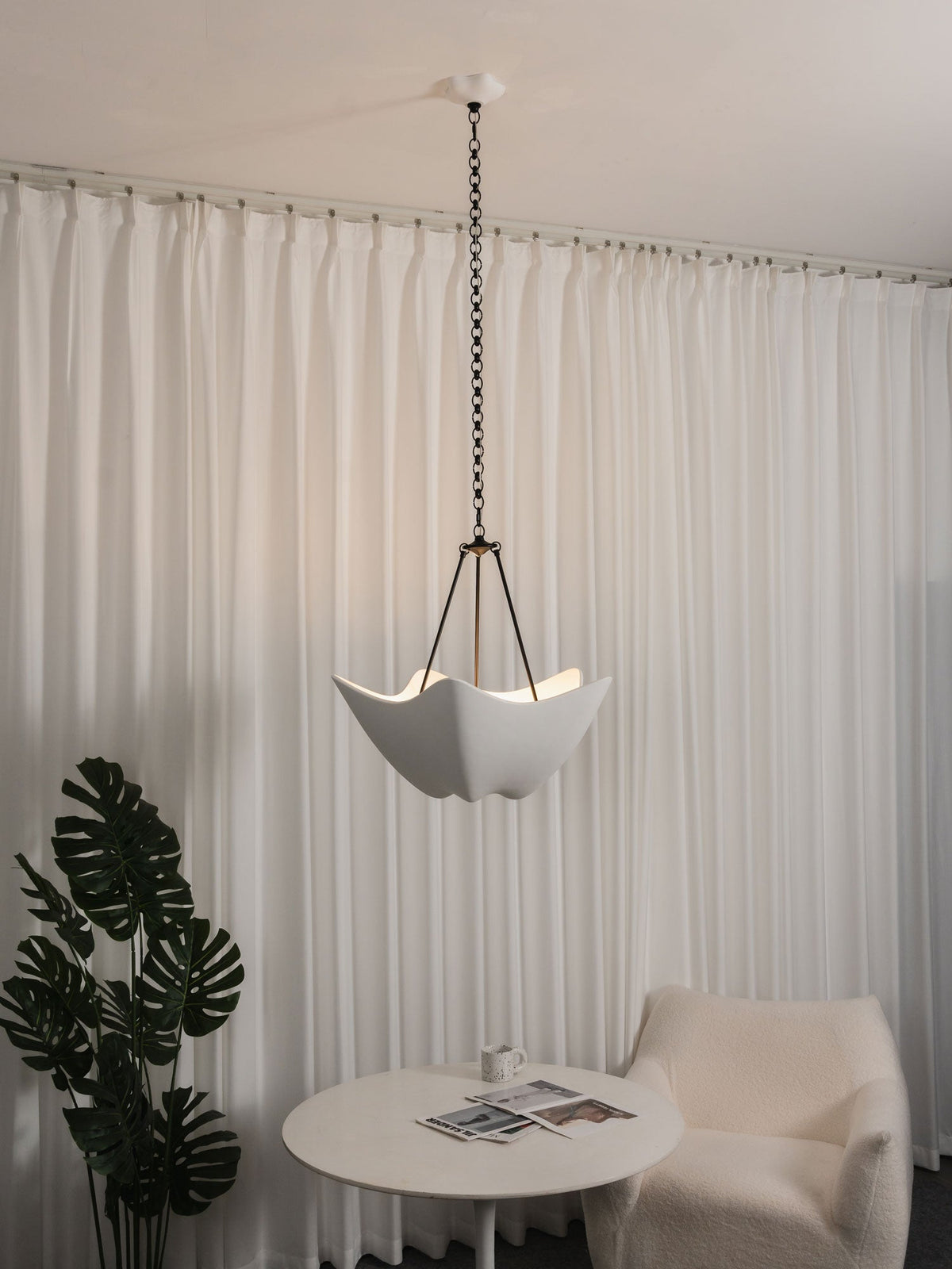 Luvonea Plaster Chandelier