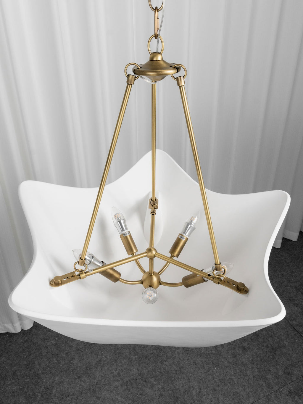 Luvonea Plaster Chandelier