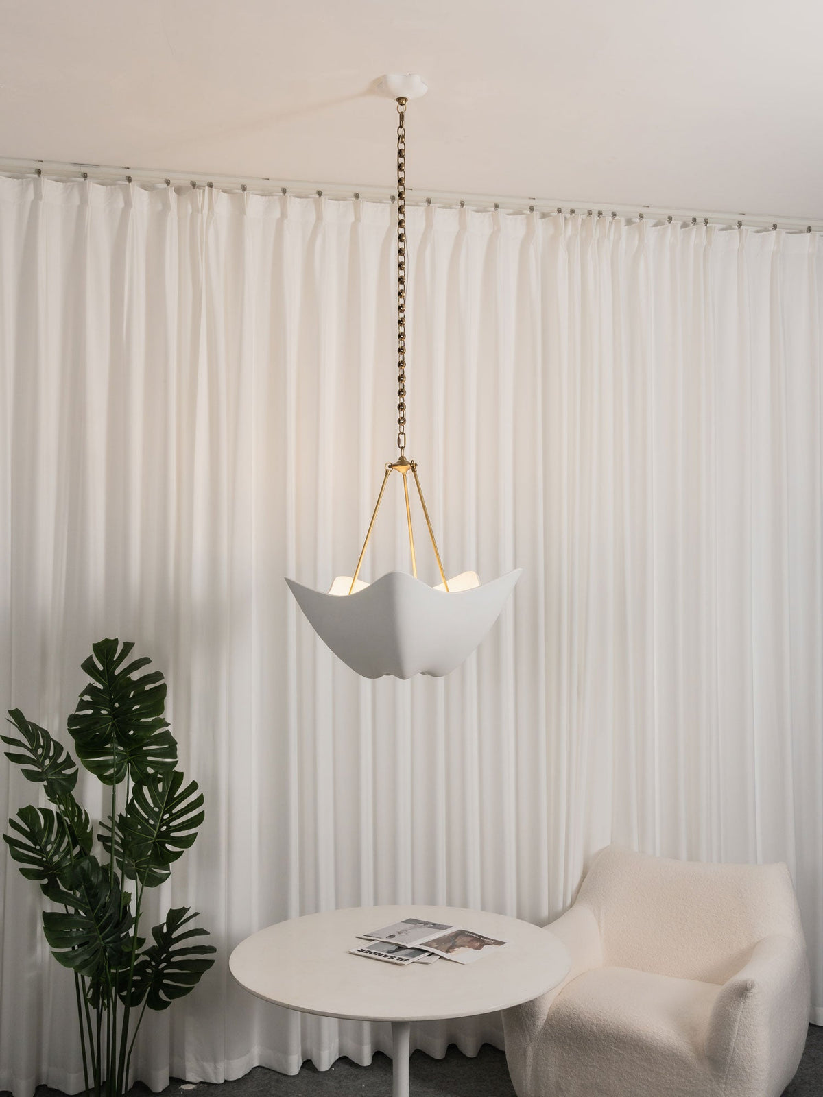 Luvonea Plaster Chandelier