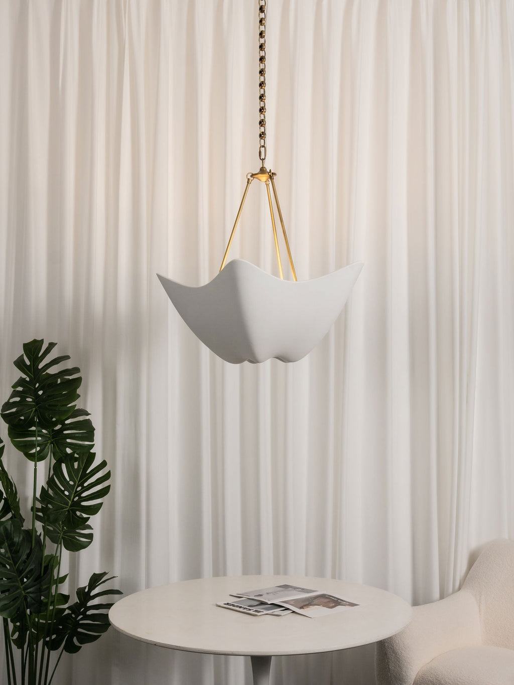 Luvonea Plaster Chandelier