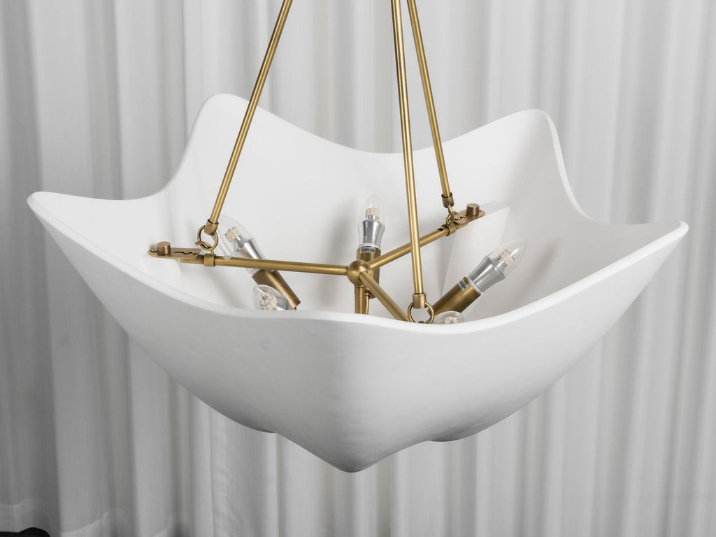 Luvonea Plaster Chandelier