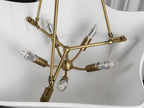 Luvonea Plaster Chandelier