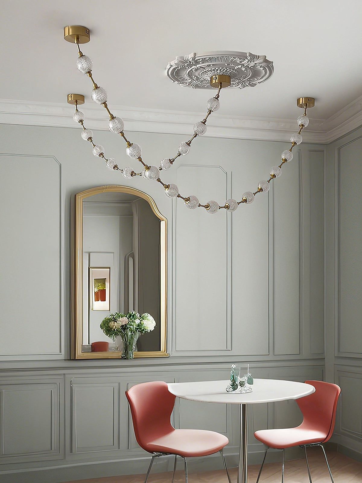 Strand Necklace Chandelier