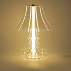 Josephine Table & Floor Lamp ∅ 10.2″ x H 13.8″ / Dia 26cm x H 35cm / Warm Light / US Plug Floor lamp