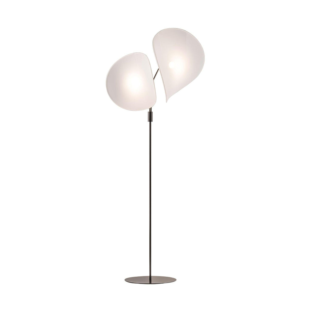Manta Floor Lamp ∅ 15.7″ x H 65″ / Dia 40cm x H 165cm / Black & White / US Plug Floor lamp