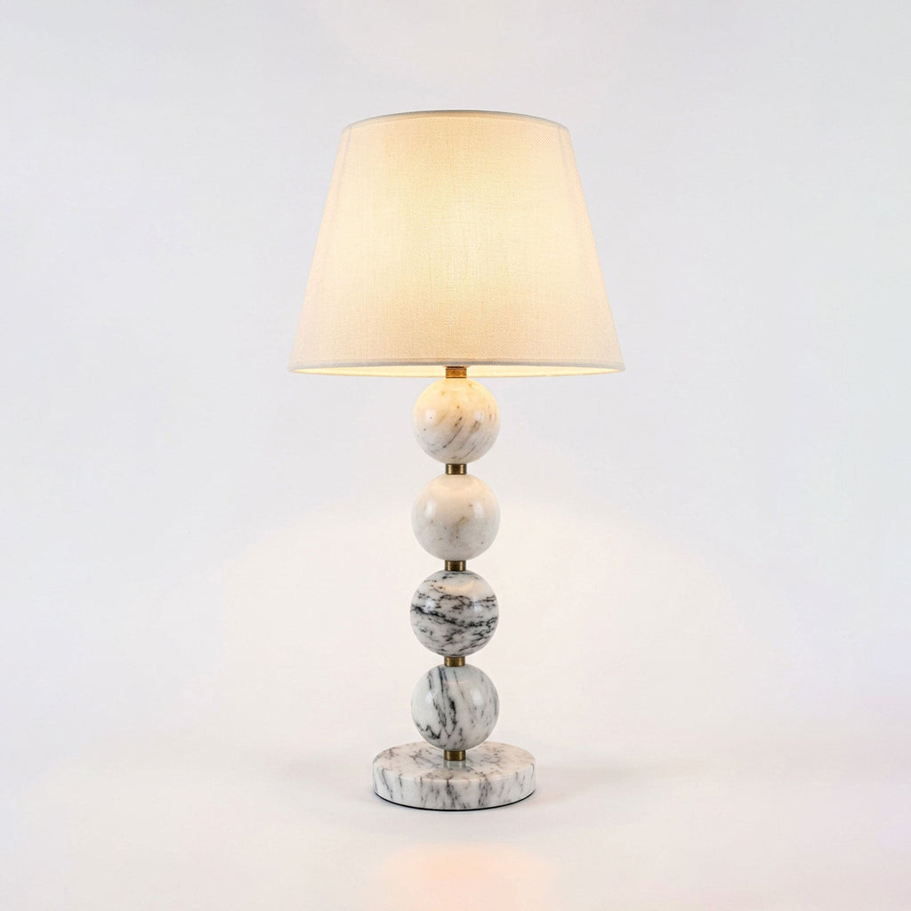 Marble Sphere Table Lamp