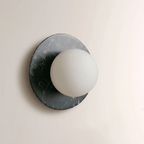 Marble Disc Wall Sconce
