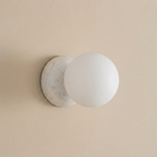 Marble Globe Wall Sconce
