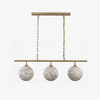 Marbury Alabaster Orb Pendant Lamp