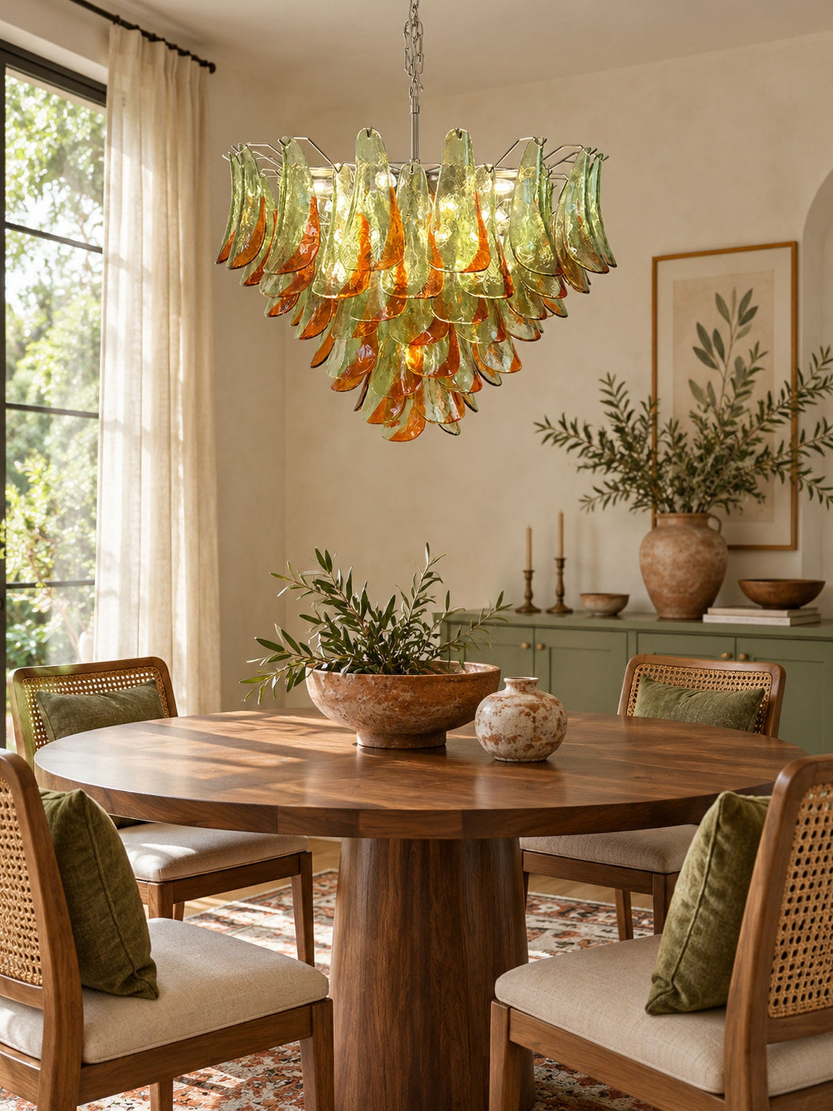 Marielle Glass Chandelier