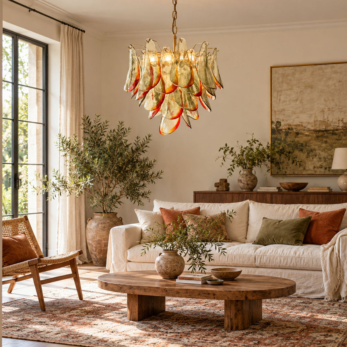 Marielle Glass Chandelier