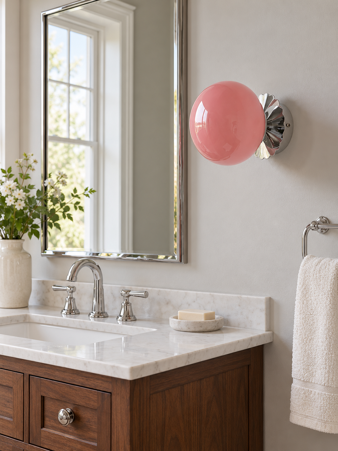 Marshmallow Sconces