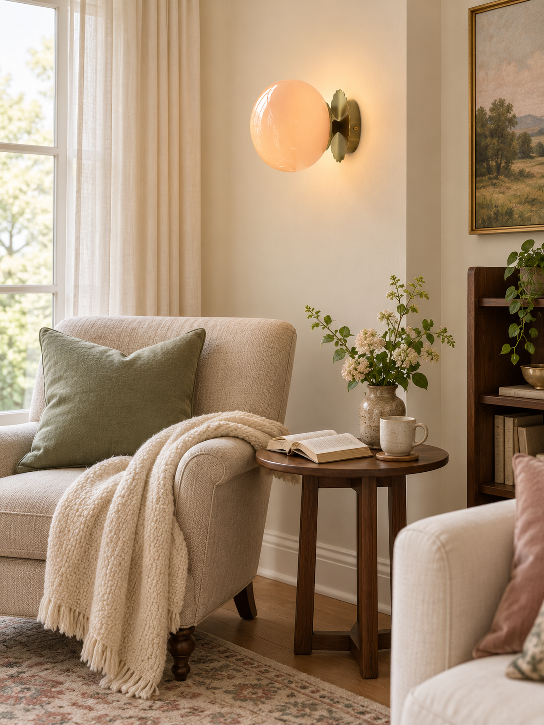 Marshmallow Sconces