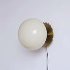 Marshmallow Plug-in Sconces