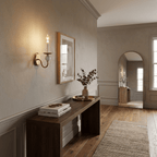 Meander Brass Sconce