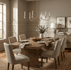 Meander Brass Chandelier